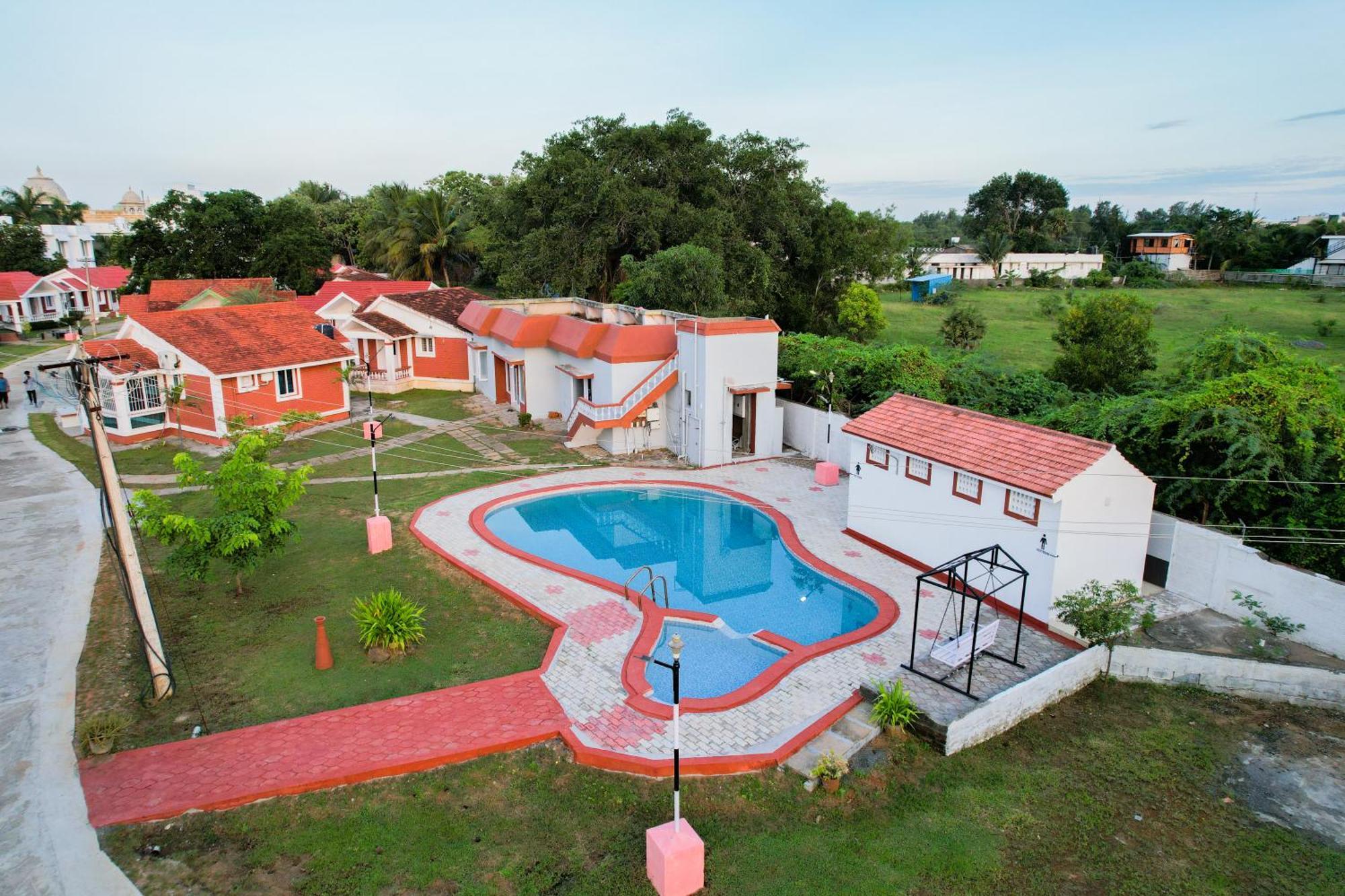 Mamalla Kudil Resort Mamallapuram Esterno foto
